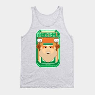 Basketball Green - Court Dunkdribbler - Josh version Tank Top